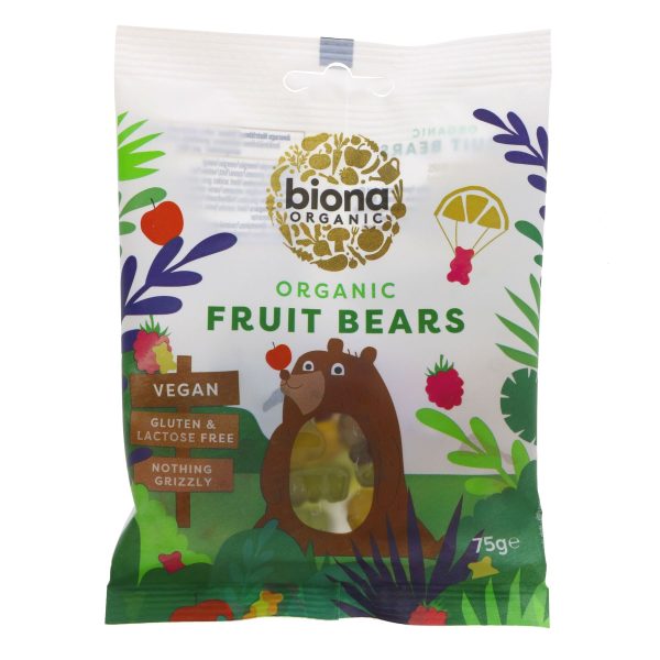 Biona | Mini Fruit Bears | 75G Online now