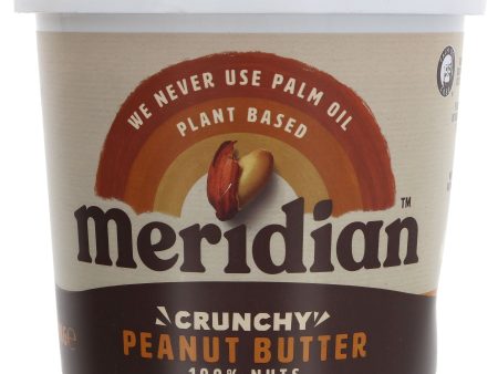 Meridian | Peanut Butter Crunchy | 1KG Discount