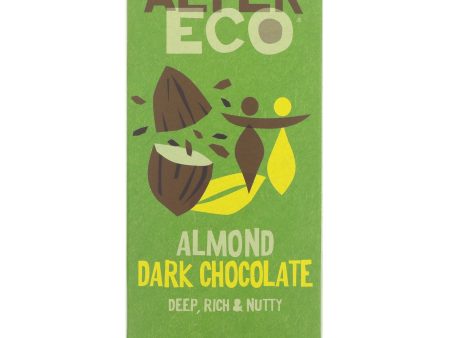 Altereco | Dark Chocolate with Almond | 100g For Cheap