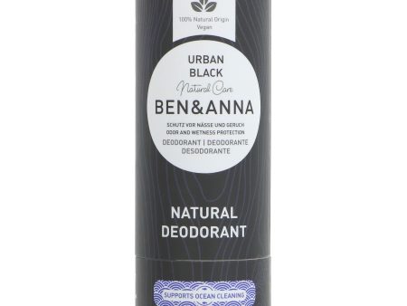 Ben & Anna | Soda Deodorant - Urban Black | 40g Fashion