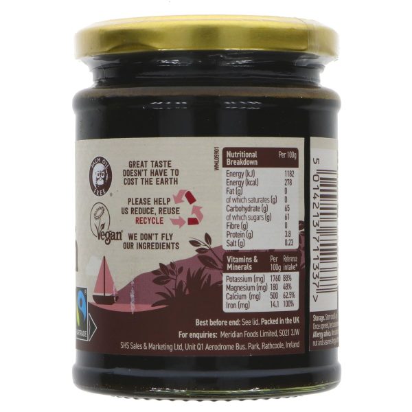 Meridian | Blackstrap Molasses - Organic | 350G Discount