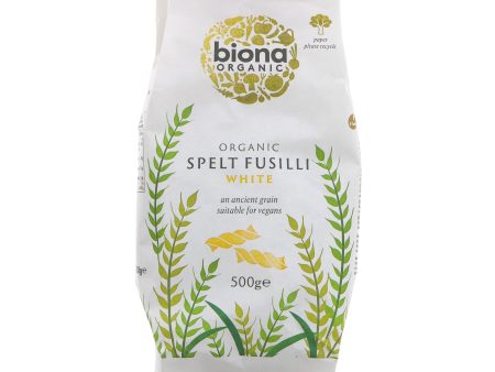 Biona | White Spelt Fusilli | 500g For Sale