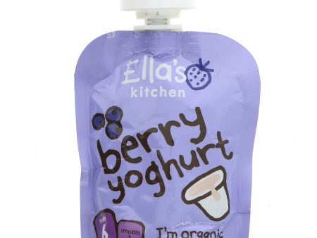 Ella s Kitchen | Greek Yoghurt & Berries | 90G Cheap