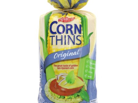 Real Foods | Corn Thins - Original | 150G Online now