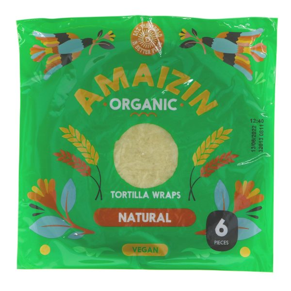 Amaizin | Organic Tortilla Wraps | 240G For Discount