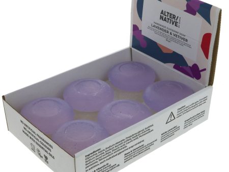 Alter Native | Glycerine Soap - Lavender & Vetiver - Round soap bar | 90g Online Hot Sale