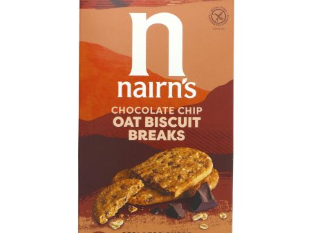 Nairn s | GF Biscuit Breaks Choc Chip | 160g For Cheap