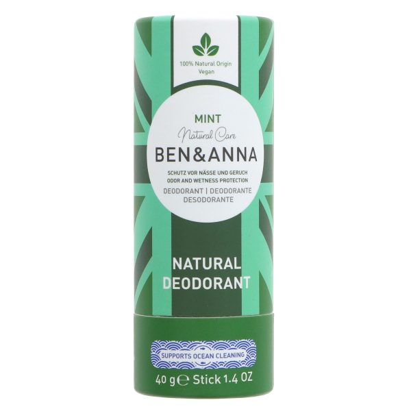 Ben & Anna | Soda Deodorant - Mint | 40g Hot on Sale