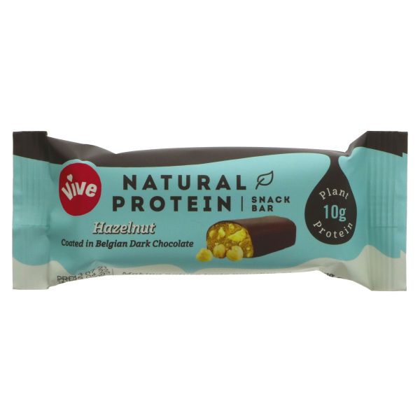 Vive | Natural Indulgent Protein Snack Bar Hazelnut | 50g For Sale