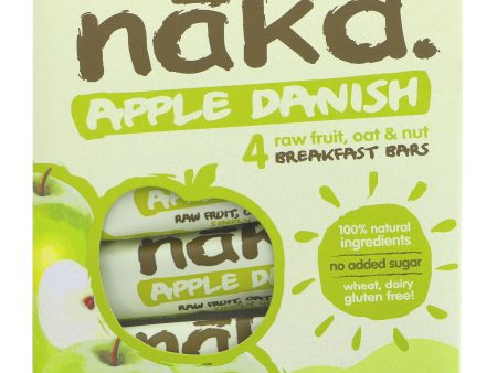 Nakd | Apple Danish Multipacks - New Improved Recipe | 4 x 30g For Cheap