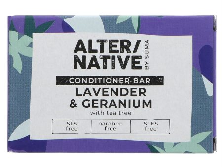 Alter Native | Hair Conditioner Bar -Lavender - With geranium & tea tree | 90g Sale