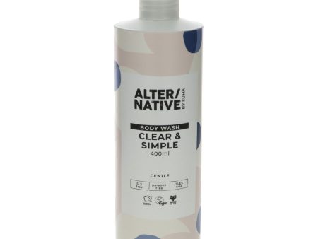 Alter Native | Body Wash - Clear & Simple - Gentle for sensitive skin | 400ml Online now