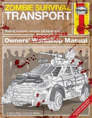 Sean T Page: Zombie Survival Transport Manual [2017] paperback Online Hot Sale